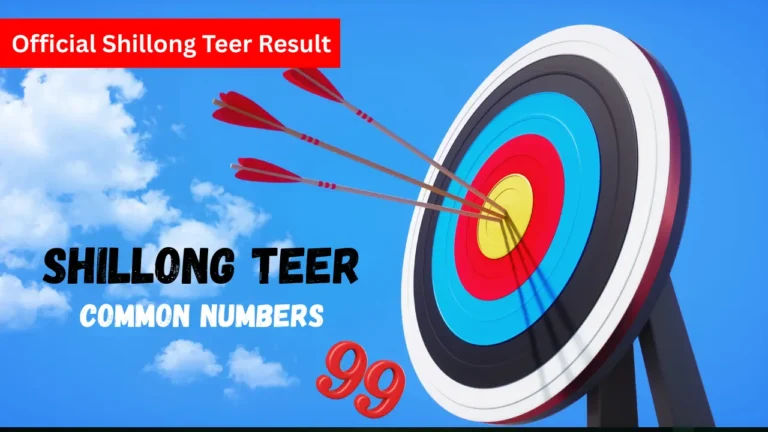 Shillong Teer Common Numbers