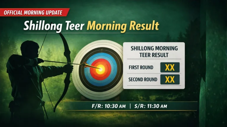 Shillong Teer Morning Result